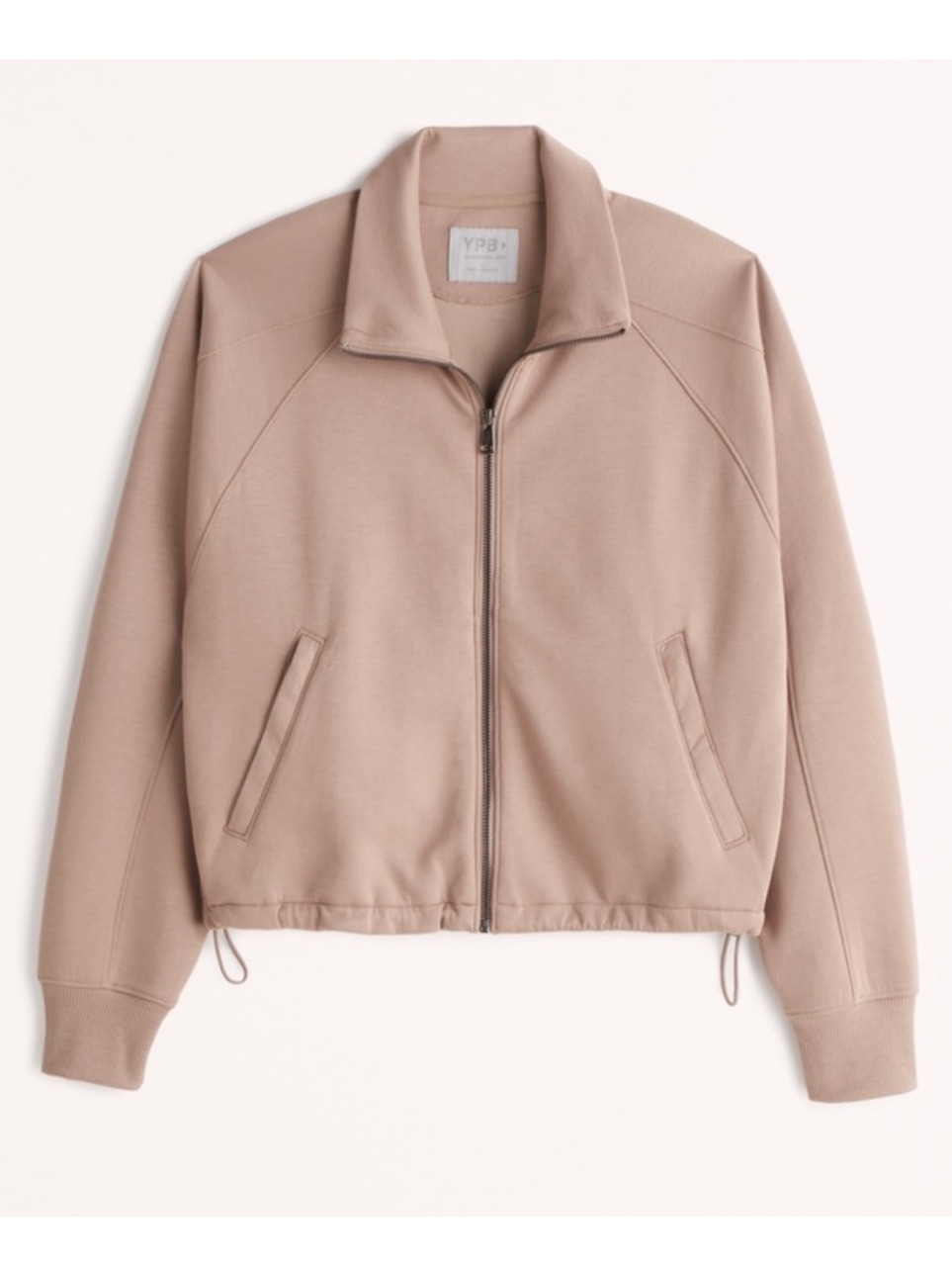 Nwt Abercrombie Ypb Neoknit Cinched Full Zip Jacket Size Large